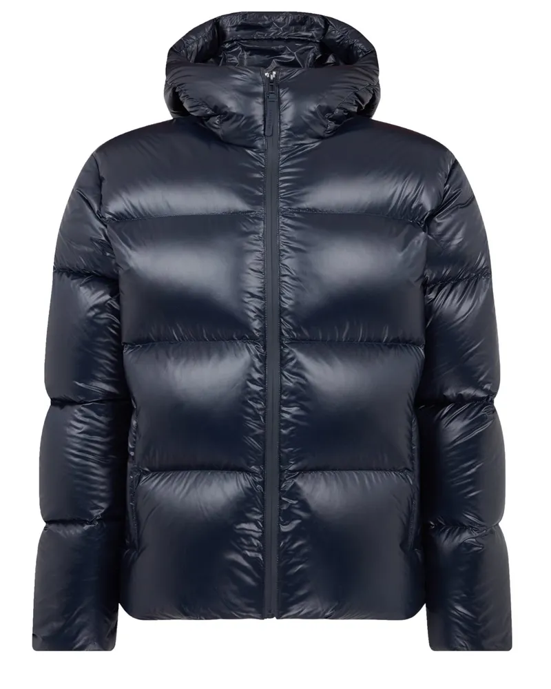 Belstaff Ultraleichte Daunenjacke Resolve aus Ripstop-Gewebe mit Kapuze in Marine
