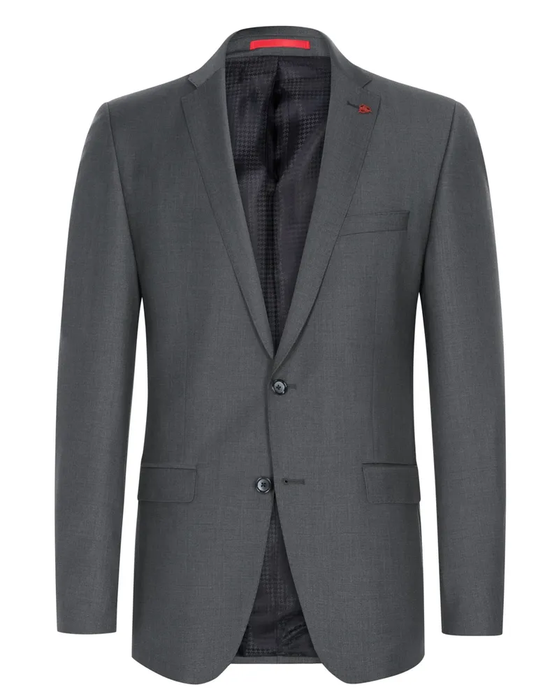 Roy Robson Baukasten-Sakko mit Stretchanteil, Slim Fit in Grau