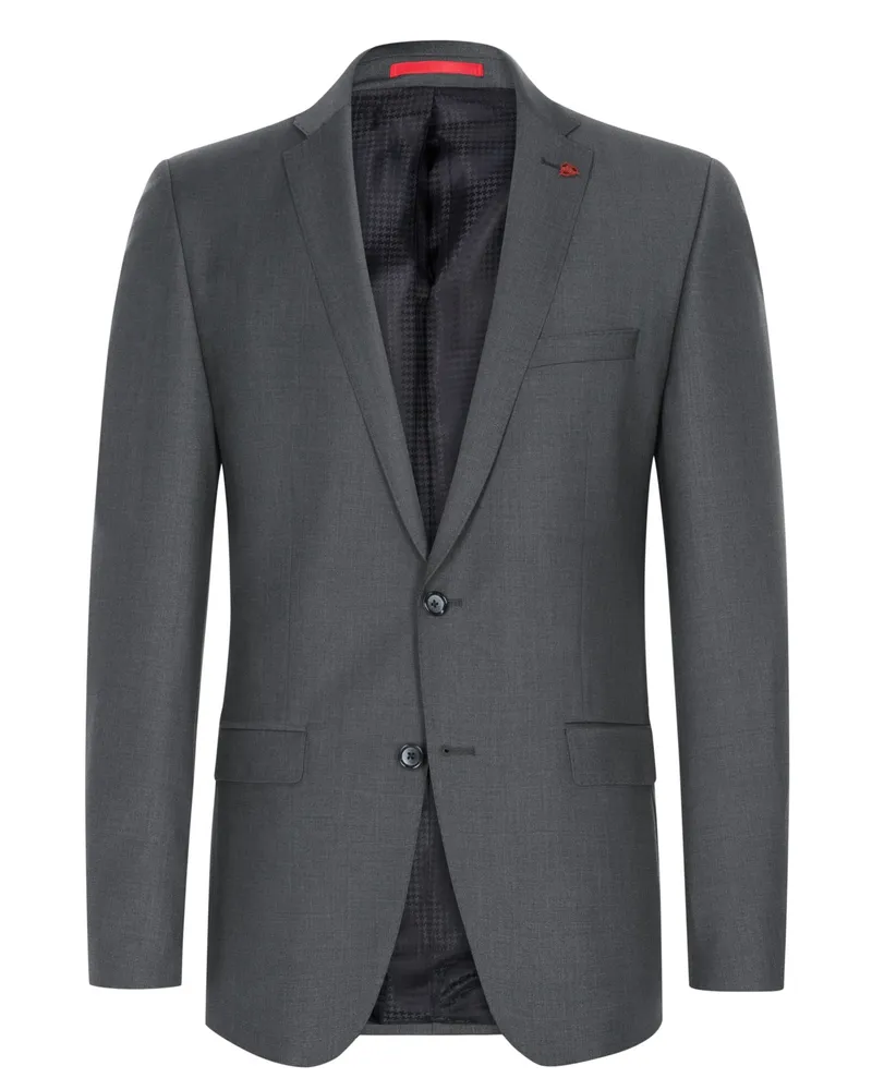 Roy Robson Baukasten-Sakko mit Stretchanteil, Slim Fit in Grau