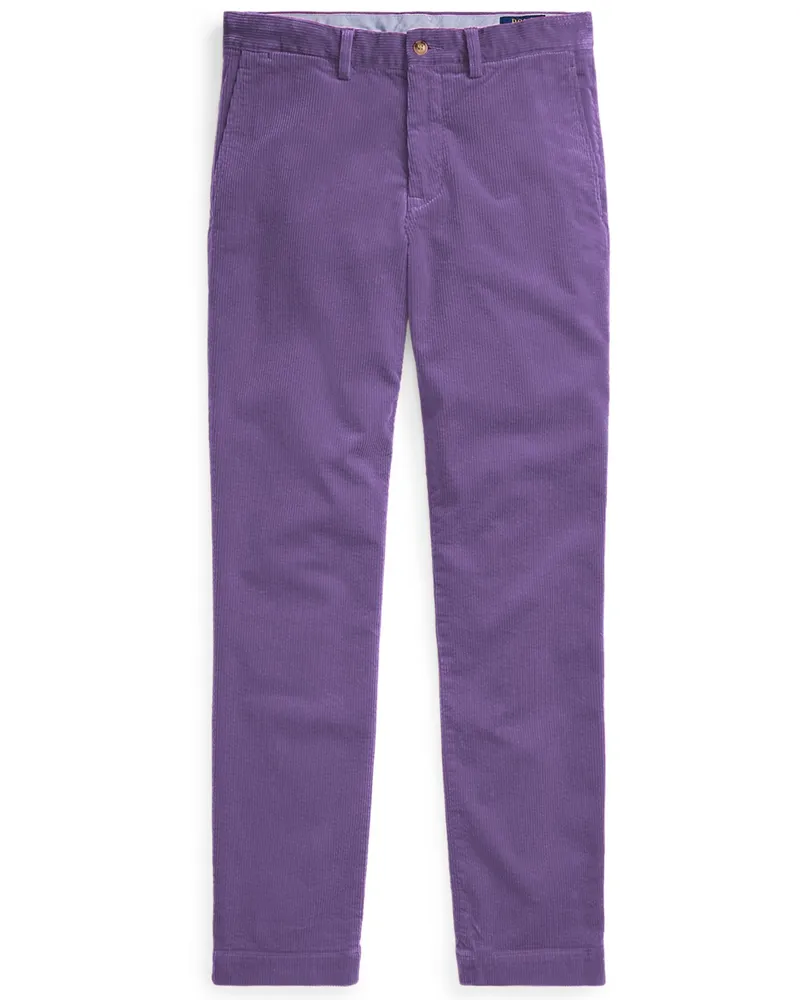 Ralph Lauren Cordhose mit Stretchanteil, Straight Fit in Lila
