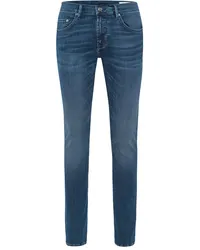 Baldessarini Jeans John in Used-Optik mit Stretchanteil, Slim Fit Schwarzblau