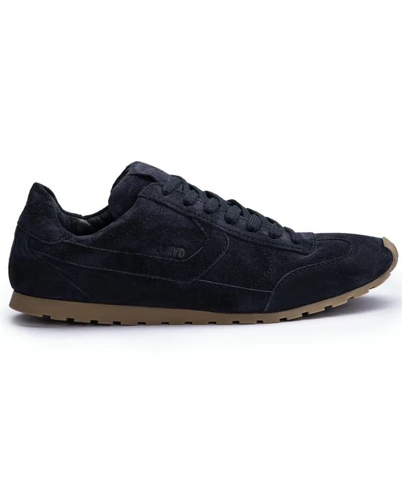 Lloyd Low Top Leder-Sneaker Velocity mit Variofootbed in Marine