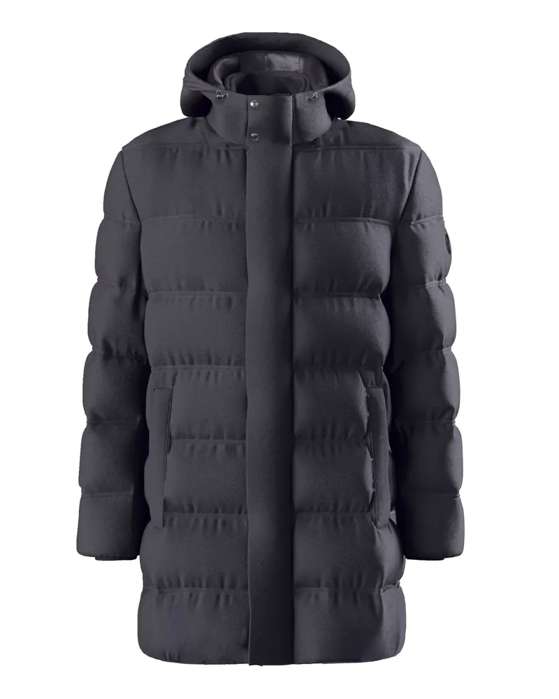 JOOP! Parka mit gesteppter Stretch-Oberfläche und recycelter Wattierung in Marine