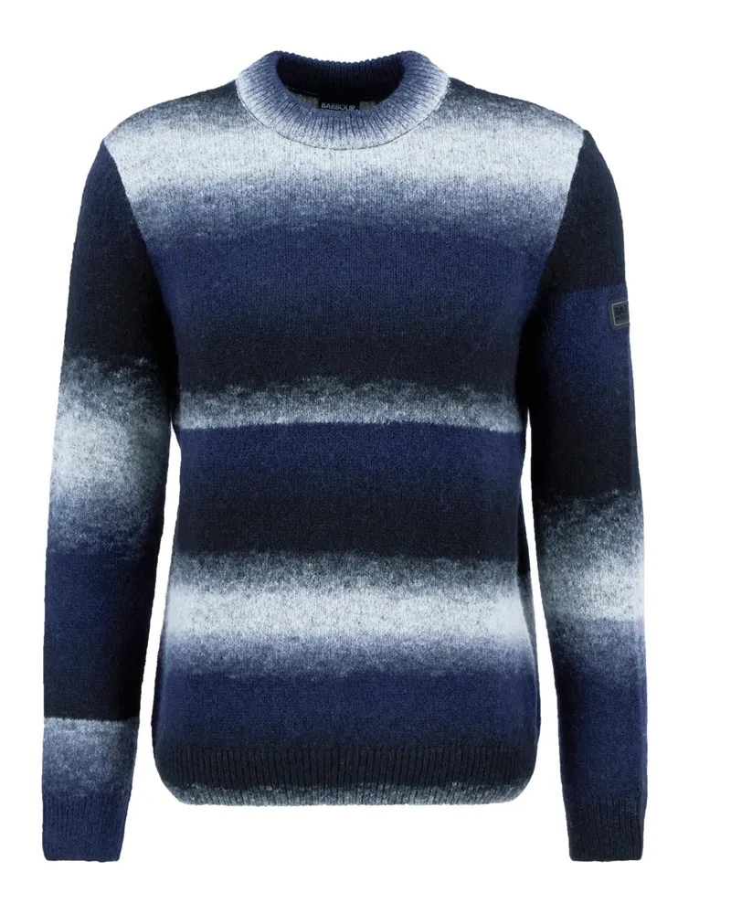 Barbour Grobstrick-Pullover Vector mit Ombré-Effekt und Schlauchkragen in Blau