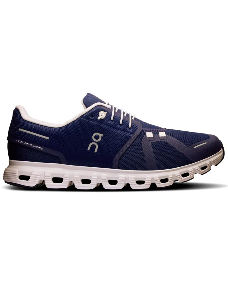 ON Ultraleichte Runner-Sneaker Cloud 6 mit Speedschnürung in Blau