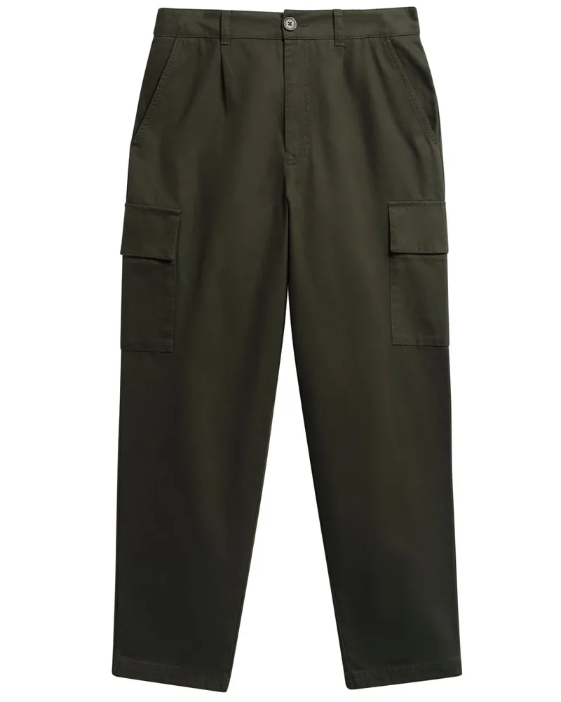 Barbour Legere Cargohose Washed Cargo, Relaxed Fit in Grün
