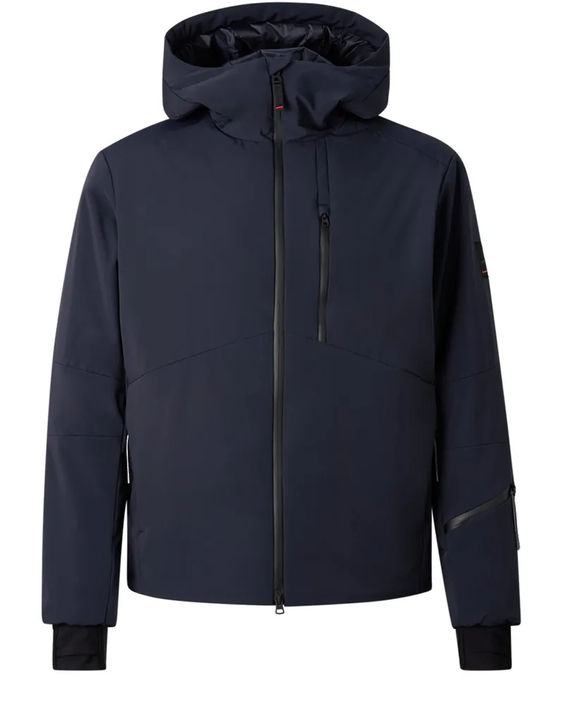 Bogner Fire & Ice Leichte Funktions-Skijacke Tec-Yag mit Kapuze und Stretch in Marine