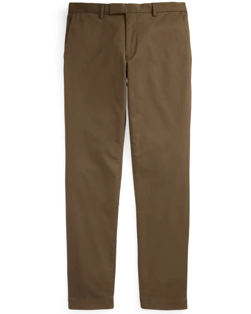 Ralph Lauren Chino mit Stretchanteil, Stretch Slim Fit in Braun