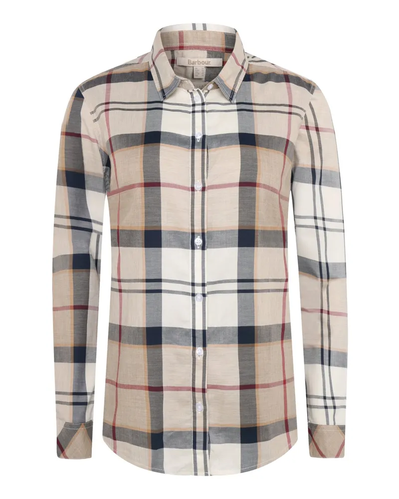 Barbour Damen-Hemdbluse Bredon mit Tartanmuster in Braun