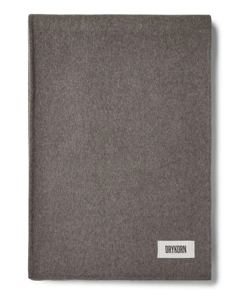 Drykorn Schal ohne Fransen aus einem Woll-Mix in Beige