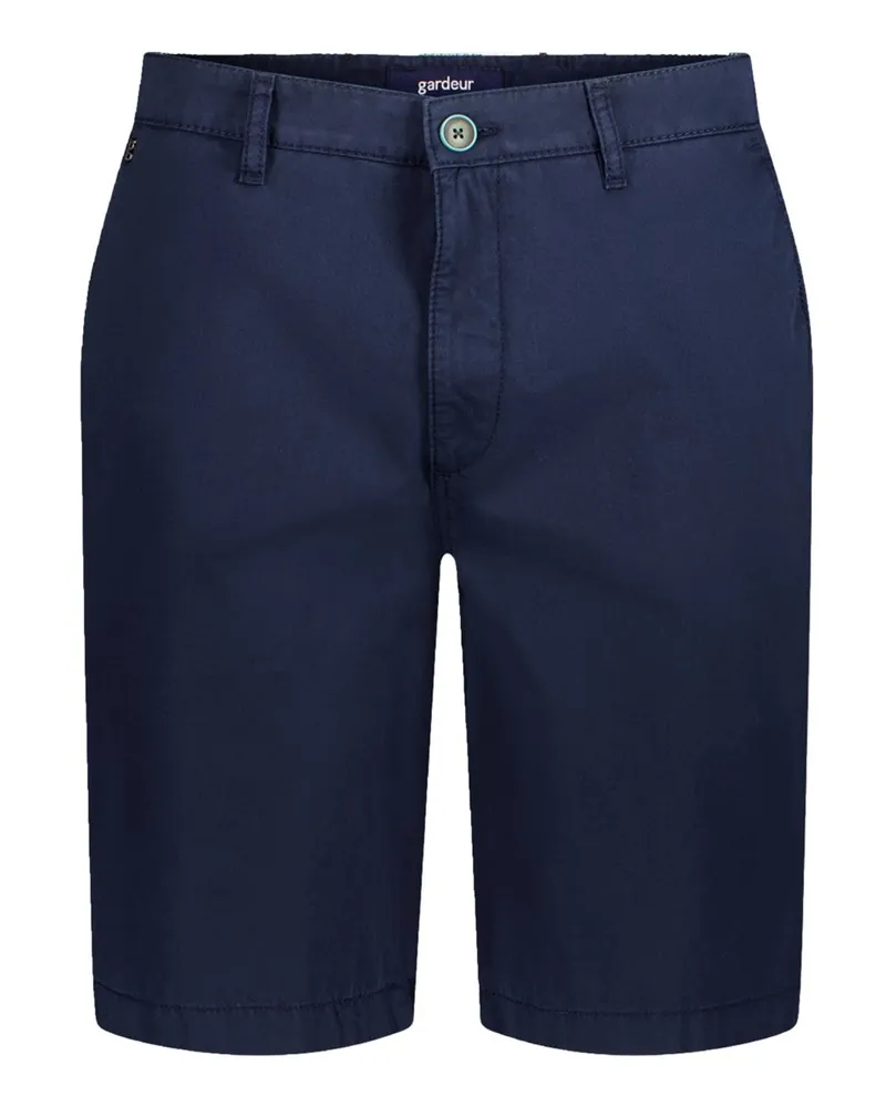 Atelier GARDEUR Glatte Chino-Shorts Jasper aus Baumwolle, Modern Fit in Marine