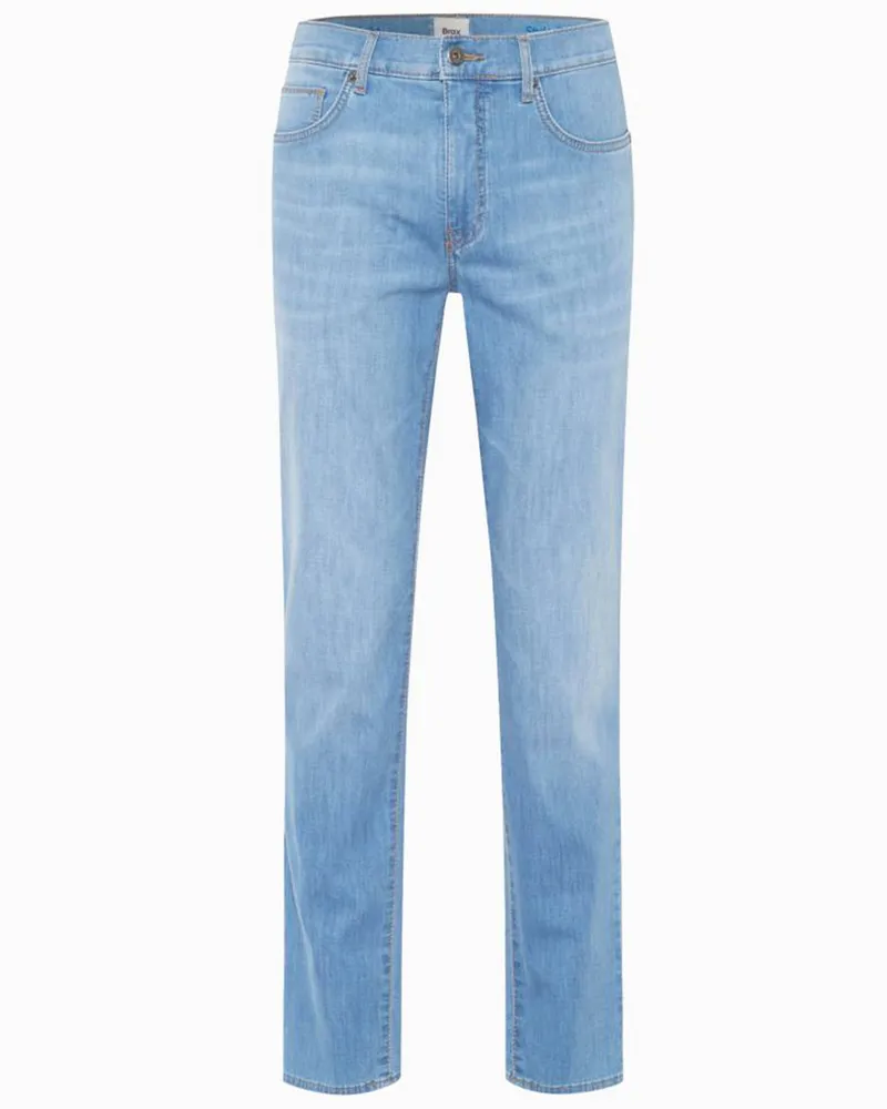 Brax Jeans Cadiz Ultralight mit Stretchanteil, Straight Fit in Hellblau