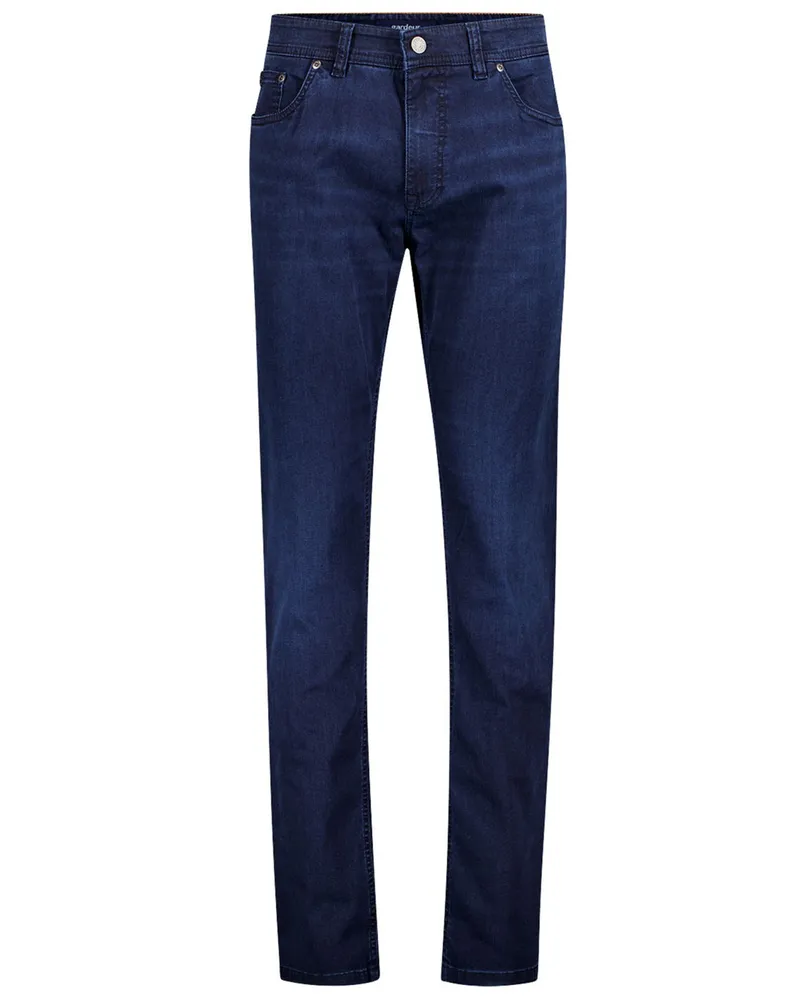 Atelier GARDEUR Jeans Bradley mit Lyocell und T400®-Stretchanteil, Modern Fit in Schwarzblau