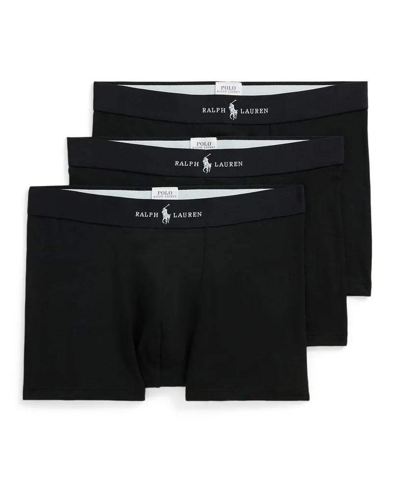 Ralph Lauren 3er Pack Boxershorts mit Modal und Stretch in Schwarz