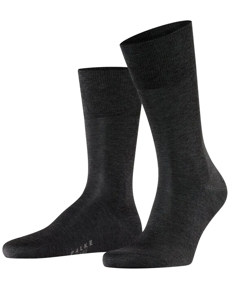 Falke Wadenhohe Socken Tiago mit Stretch in Anthrazit