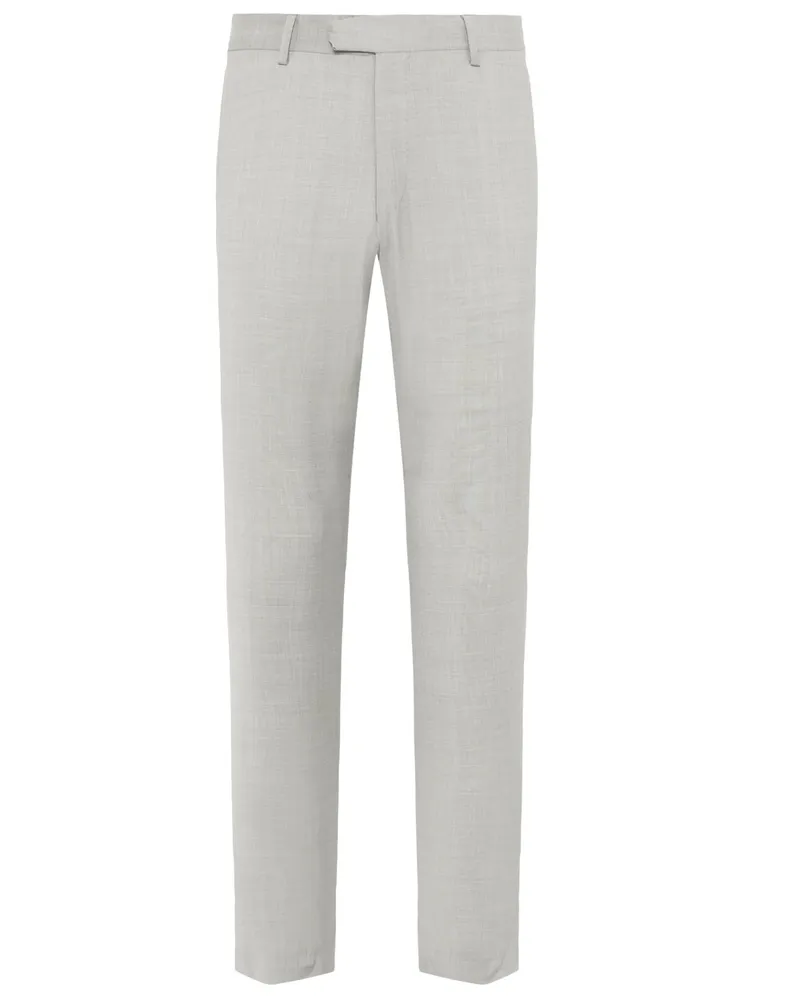 Tiger of Sweden Anzughose aus einem Woll-Mix mit Stretchanteil in Hellgrau