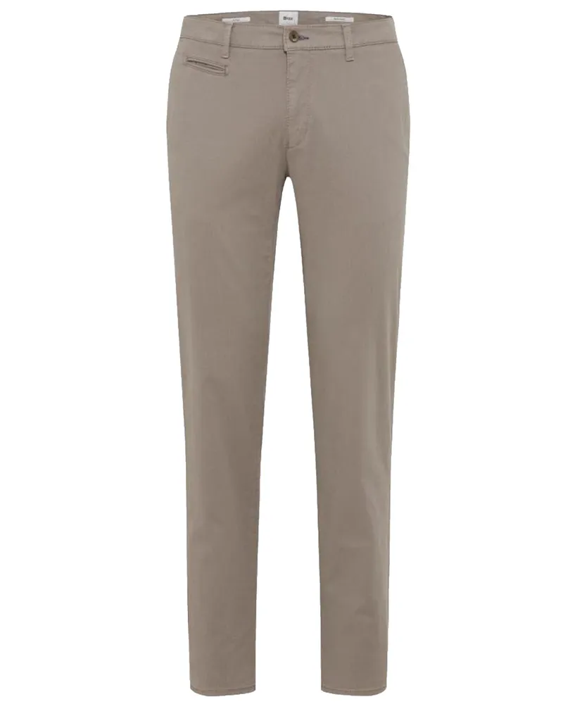 Brax Chino Fabio mit Struktur und Stretch, Modern Fit in Sand