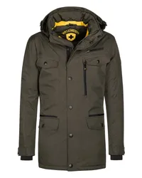 Wellensteyn Funktionsjacke Chester Winter mit Kapuze Oliv