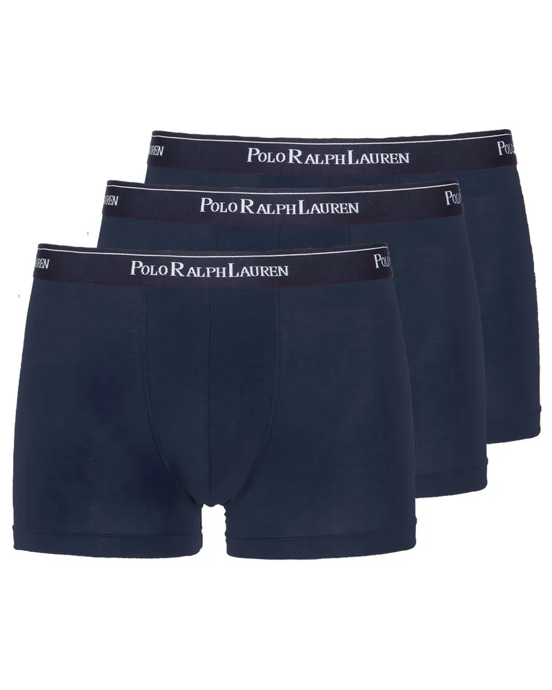 Ralph Lauren 3er Pack Boxer Trunk Marine