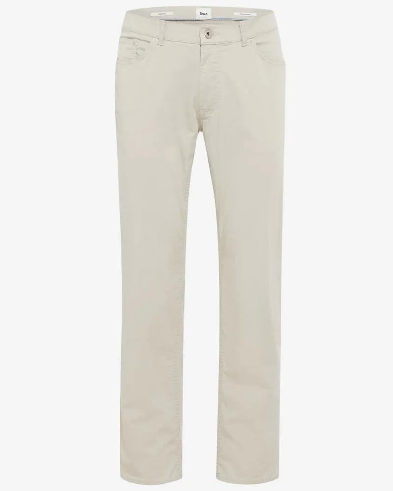 Brax 5-Pocket Hose Cadiz Marathon mit Stretch, Straight Fit in Beige