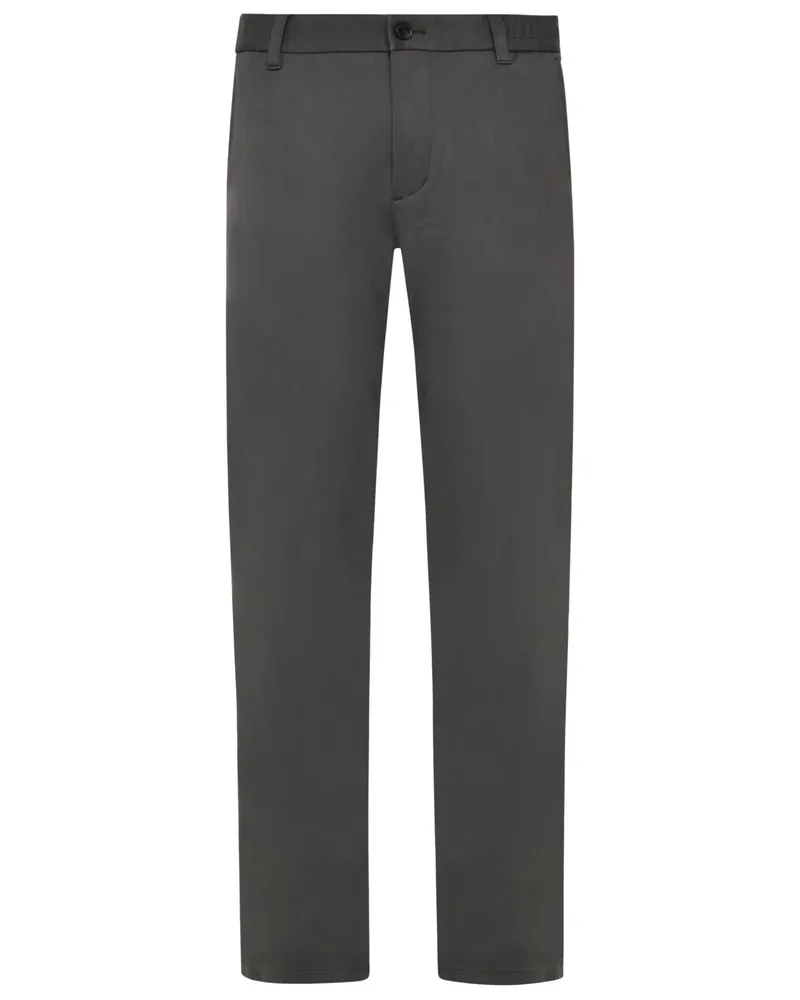 Marc O'Polo Stoffhose Morot Jogger aus weichem Interlock-Jersey, Tapered Fit in Anthrazit