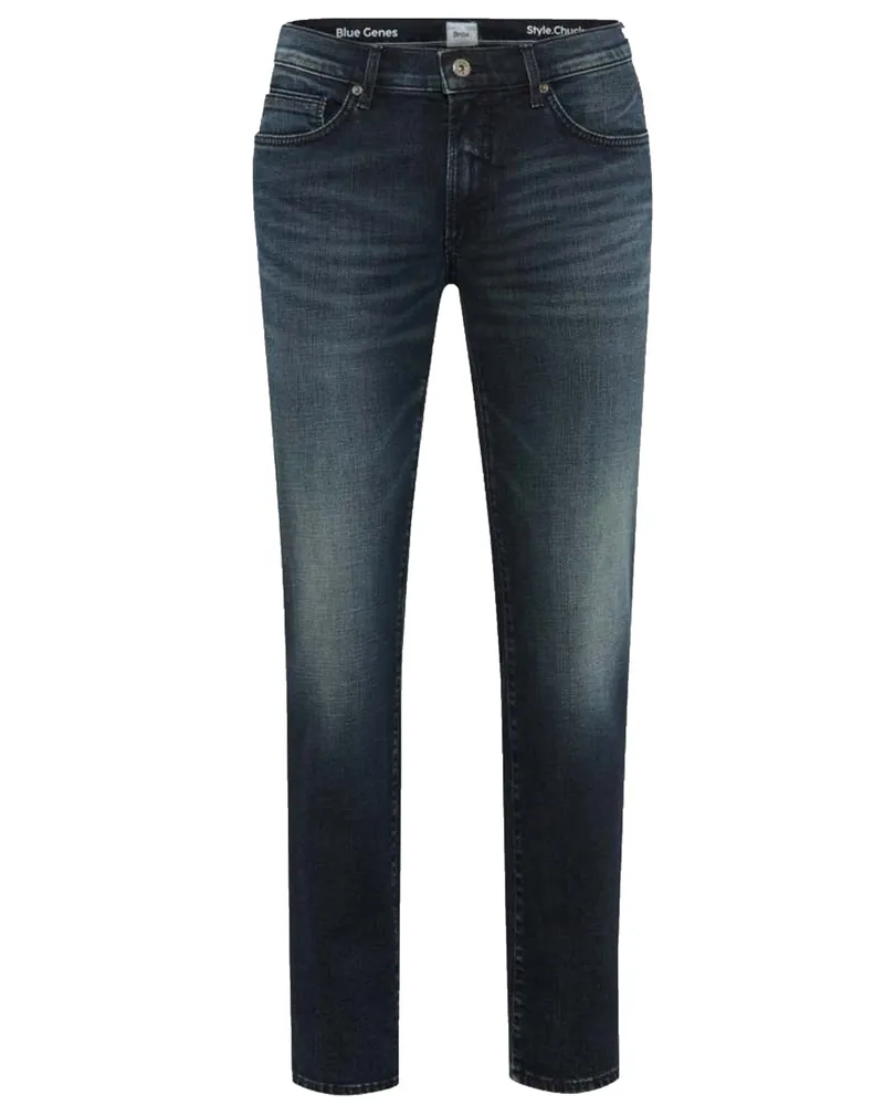 Brax Jeans Chuck mit dezenter Waschung und Stretch, Modern Fit in Schwarzblau