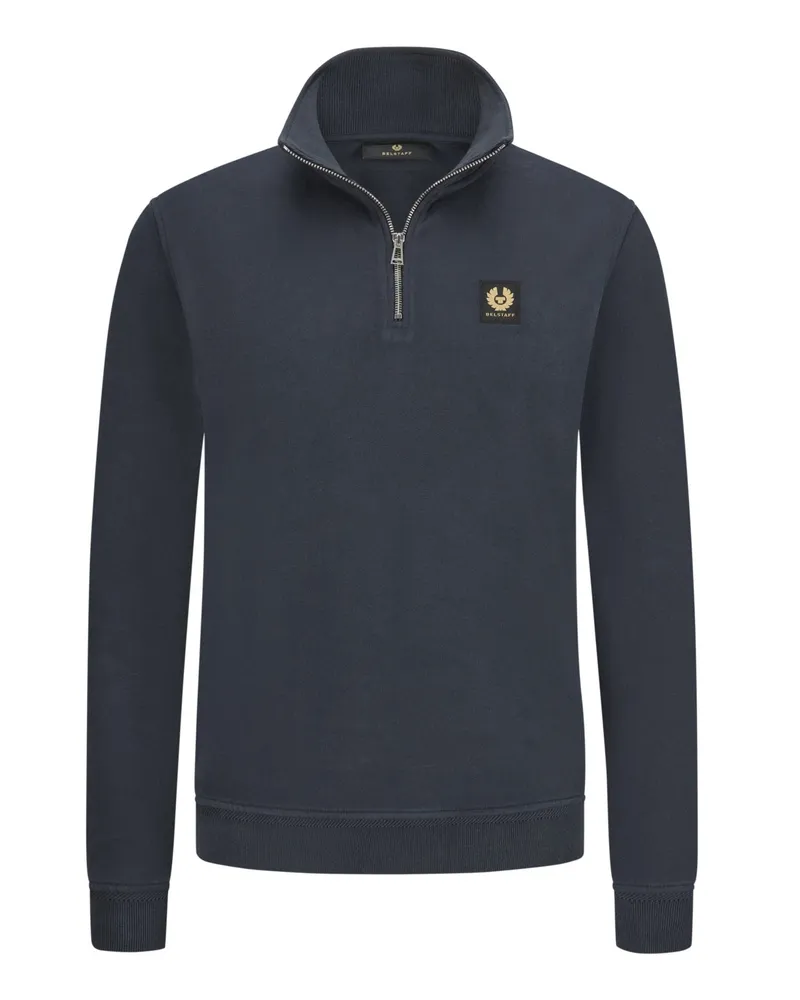 Belstaff Sweat-Troyer mit Logo-Aufnäher in Marine