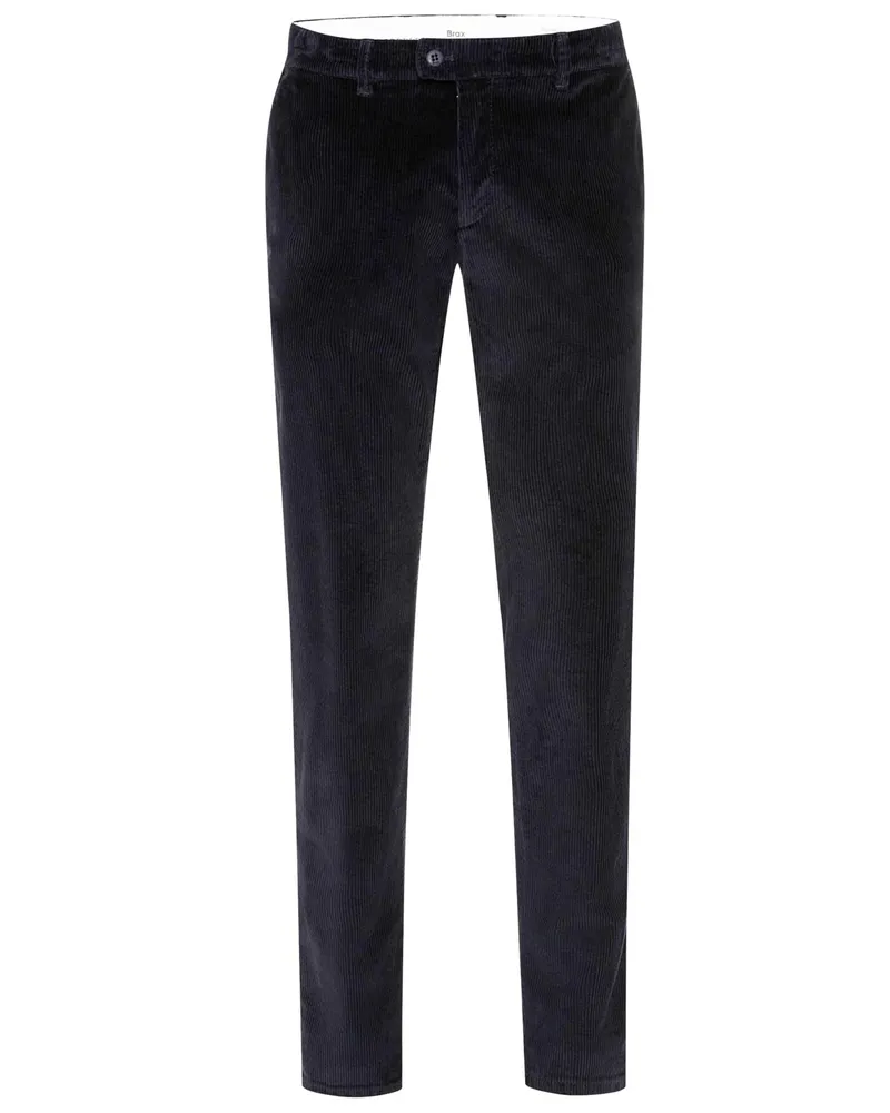 Brax Cord-Chino Fabio mit Lyocell, Modern Fit in Marine