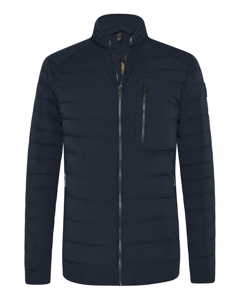 Belstaff Gesteppte Daunenjacke Chassies mit Stehkragen in Marine