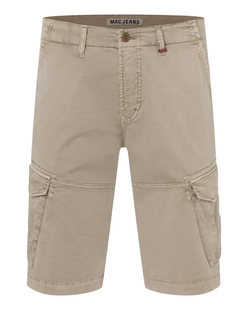 MAC Jeans Cargo-Shorts Greg mit Stretchanteil, Relaxed Fit Sand