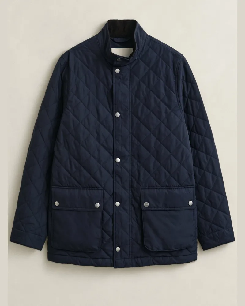 Gant Leichte Steppjacke aus recyceltem Material, Regular Fit in Marine