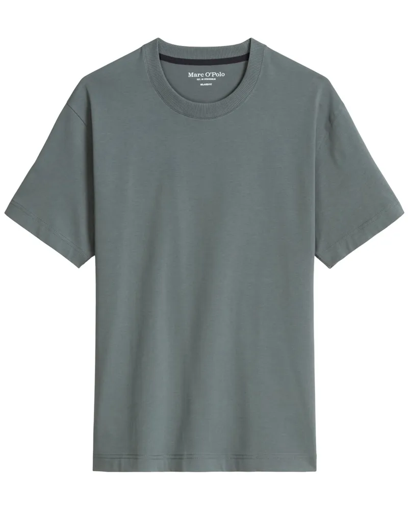 Marc O'Polo T-Shirt aus Bio-Baumwolle, Relaxed Fit in Grün