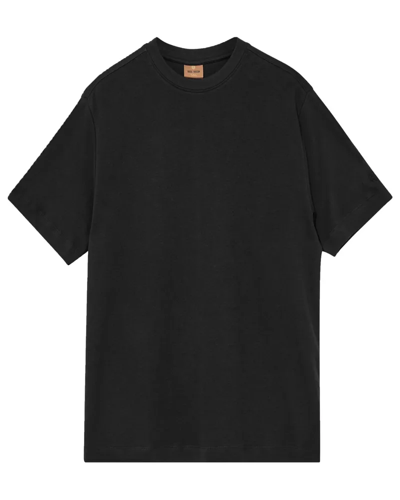 Mos Mosh T-Shirt aus einem soften Baumwolljersey in Schwarz