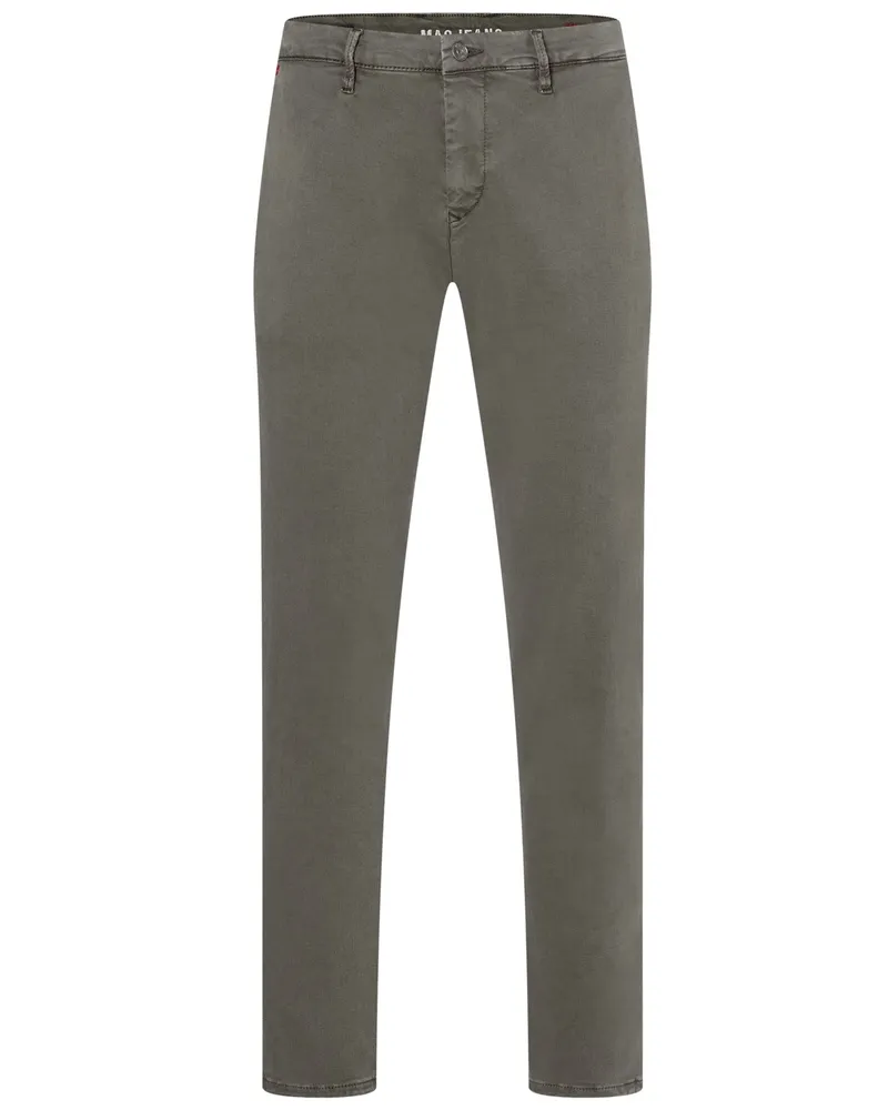 MAC Jeans Chino in Super-Stretch-Qualität, Modern Fit in Braun