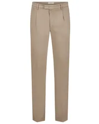 Briglia 1949 Chino mit Bundfalte und Stretchanteil, Slim Fit Beige