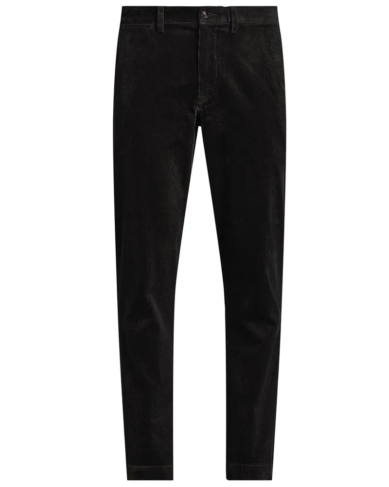 Ralph Lauren Cordhose mit Stretchanteil, Straight Fit in Schwarz