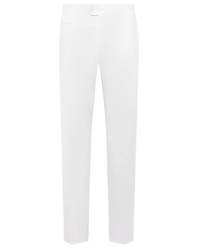 Brax Softe Chino Everest mit Stretch, Regular Fit in Weiß