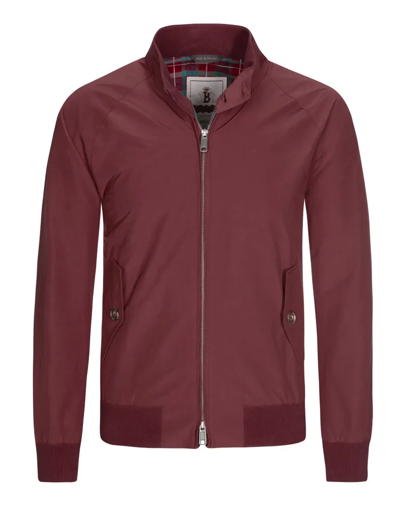 Baracuta Leichtes ikonisches Blouson Harrington G9 mit Coolmax®-Gewebe in Dunkelrot