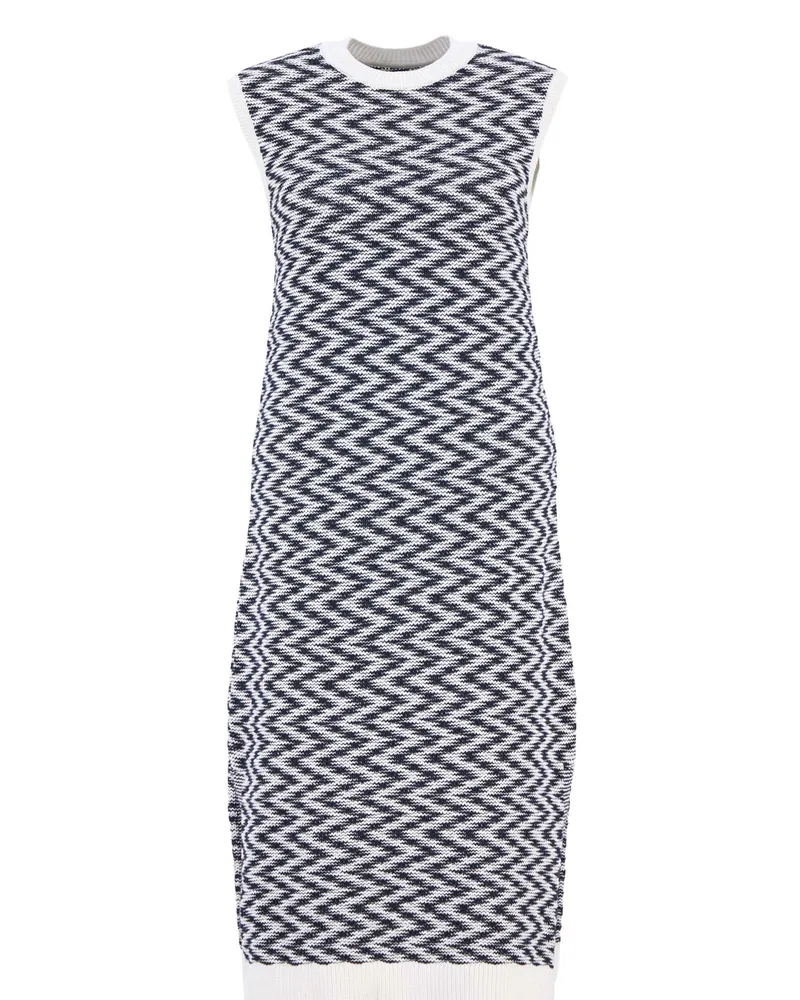 Barbour Ärmelloses Strickkleid Olivia in Schwarz