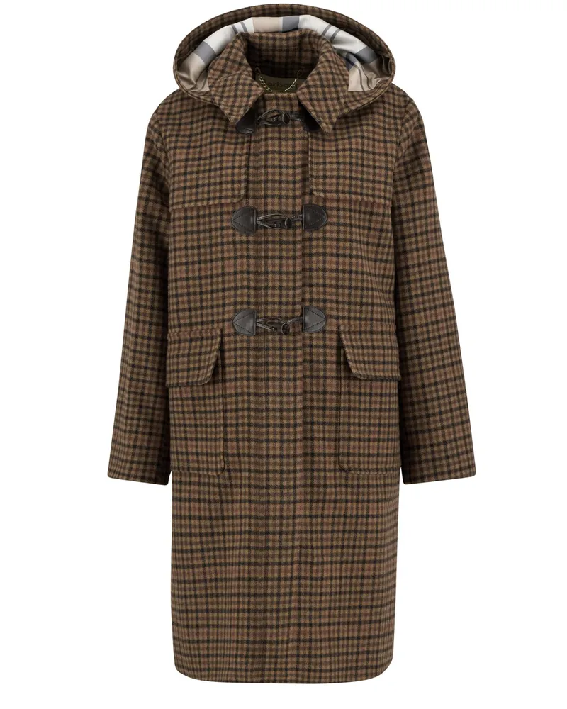 Barbour Damen Dufflecoat Melody aus einem Woll-Mix in Braun