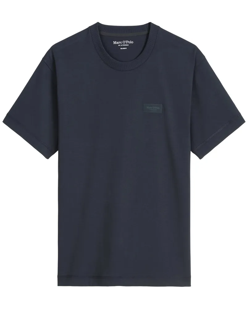 Marc O'Polo T-Shirt aus Bio-Baumwolle, Relaxed Fit in Marine