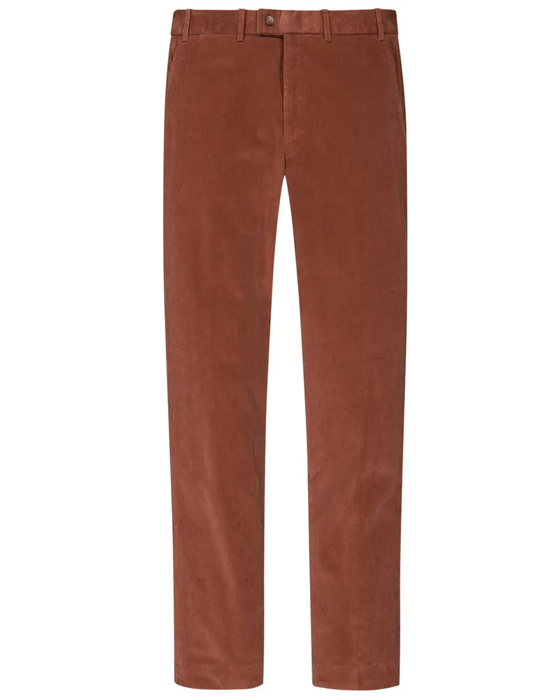 Hiltl Cordhose Tilo I aus edlem Genua Cord, Slim in Cognac