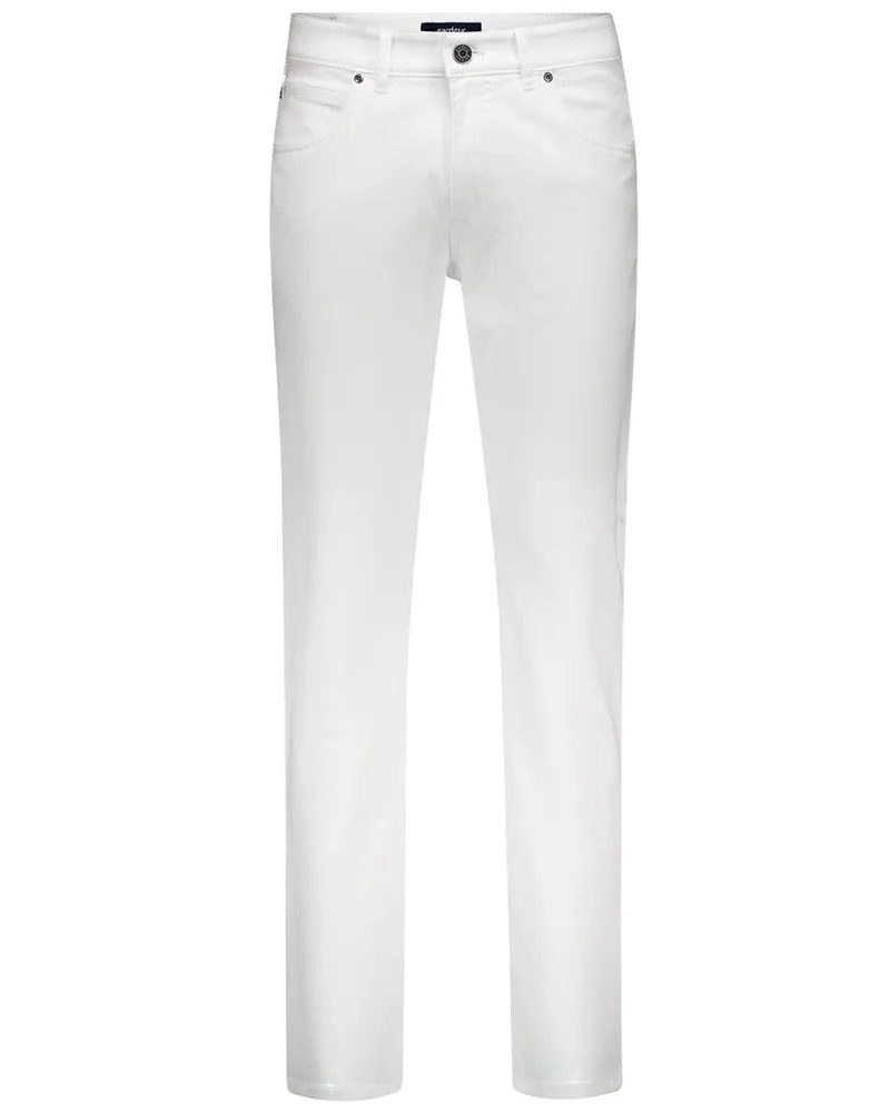 Atelier GARDEUR Jeans Bradley mit Lyocell und T400®-Stretchanteil, Modern Fit in Weiß