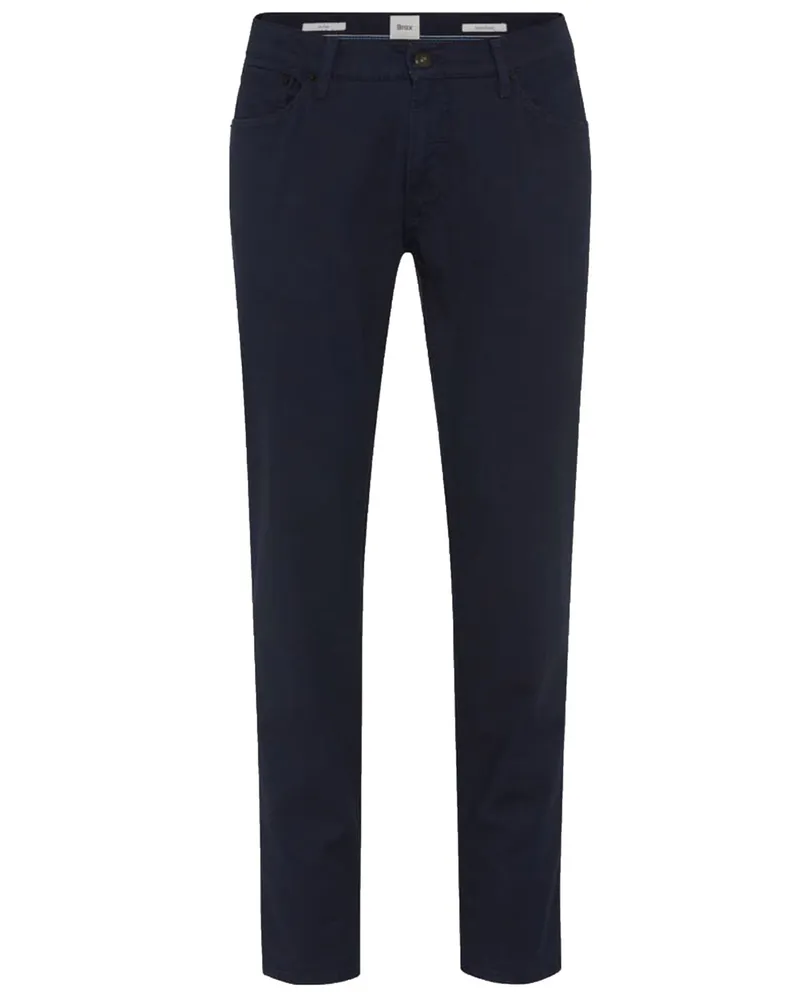 Brax 5-Pocket Hose Chuck im Wool-Look, Modern Fit in Marine