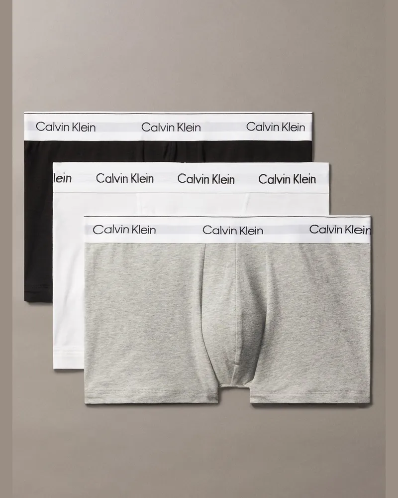 Calvin Klein 3er Pack Boxer-Trunks mit Stretchanteil in Multicolor