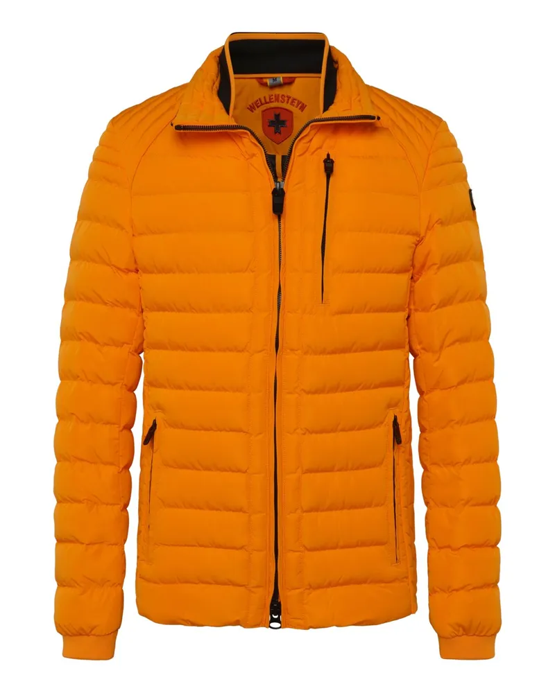 Wellensteyn Wasserabweisende Steppjacke Molms in Signalfarbe in Orange