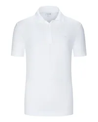 Lacoste Poloshirt mit Logo-Stickerei und Stretchanteil, Regular Fit Weiß