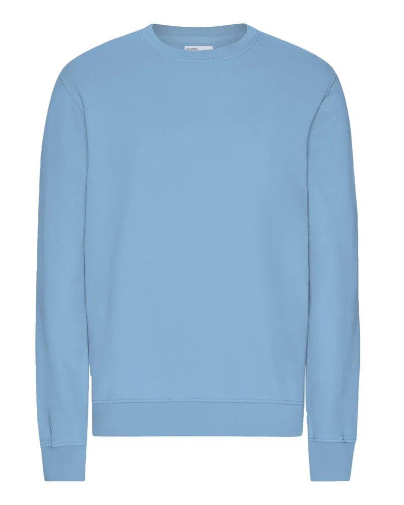 COLORFUL STANDARD Sweatshirt aus Bio-Baumwolle in Hellblau