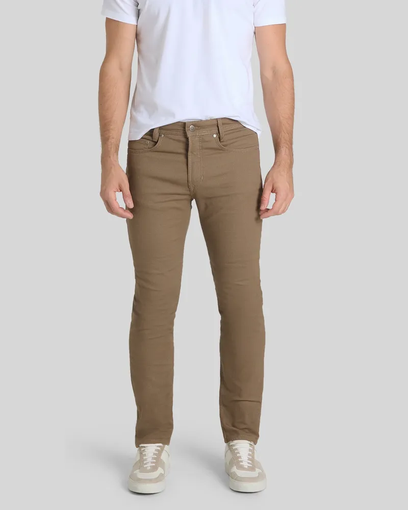 MAC Jeans 5-Pocket Hose Jog'n Jeans mit Stretchanteil, Modern Fit in Hellbraun