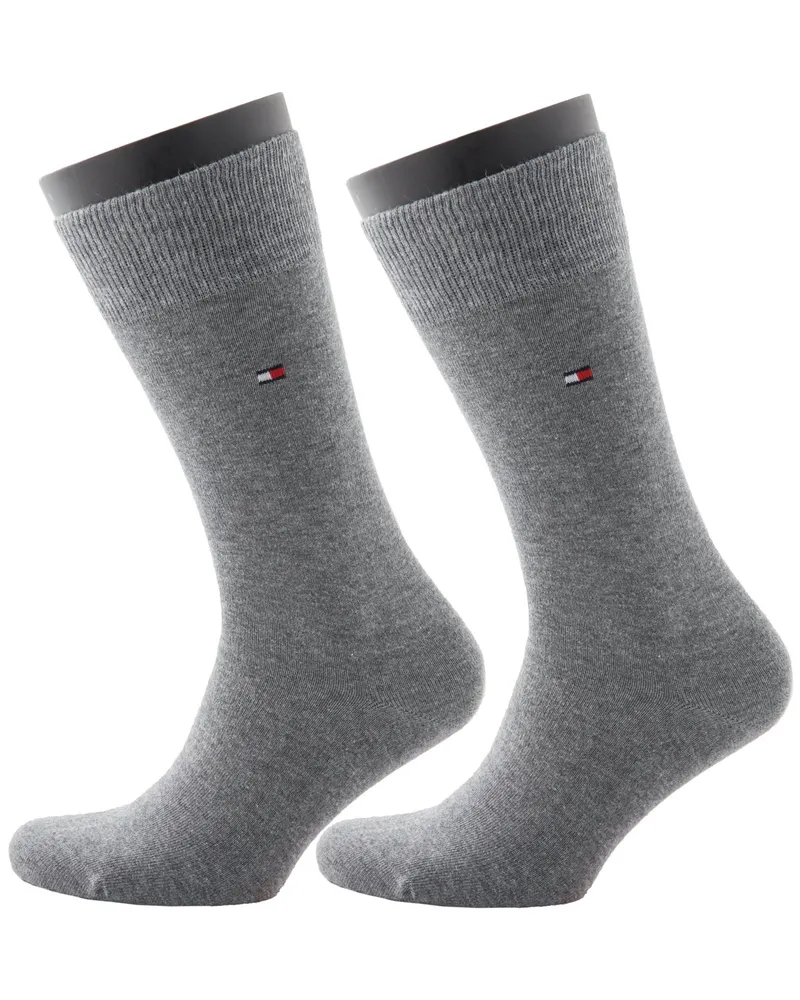 Tommy Hilfiger Doppelpack-Socken in Grau